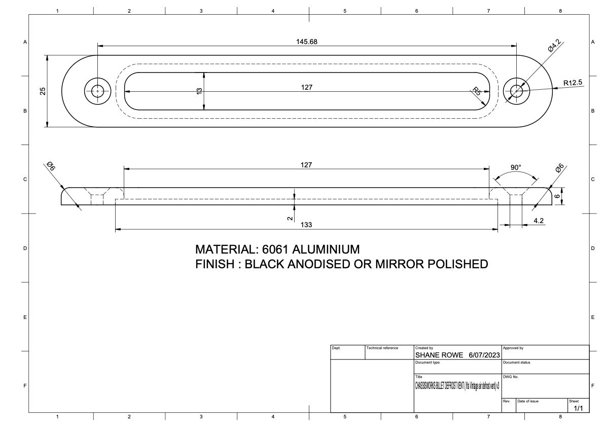 Retro Vent Assemblies