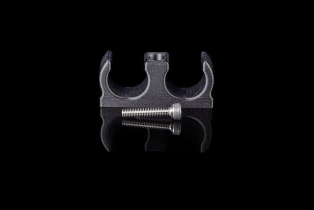 Carbon Fibre 3D printed hose/line clamps