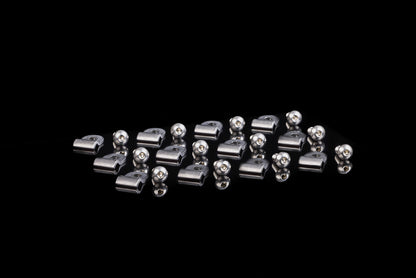 Stainless stamped Brake Line Clamps