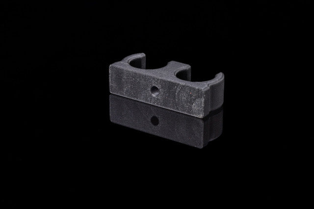 Carbon Fibre 3D printed hose/line clamps